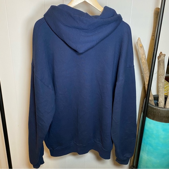 Vintage 1996 Russell Atheltic Dallas Cowboys NFL Hoodie Blue Football Sweatshirt - Picture 6 of 9